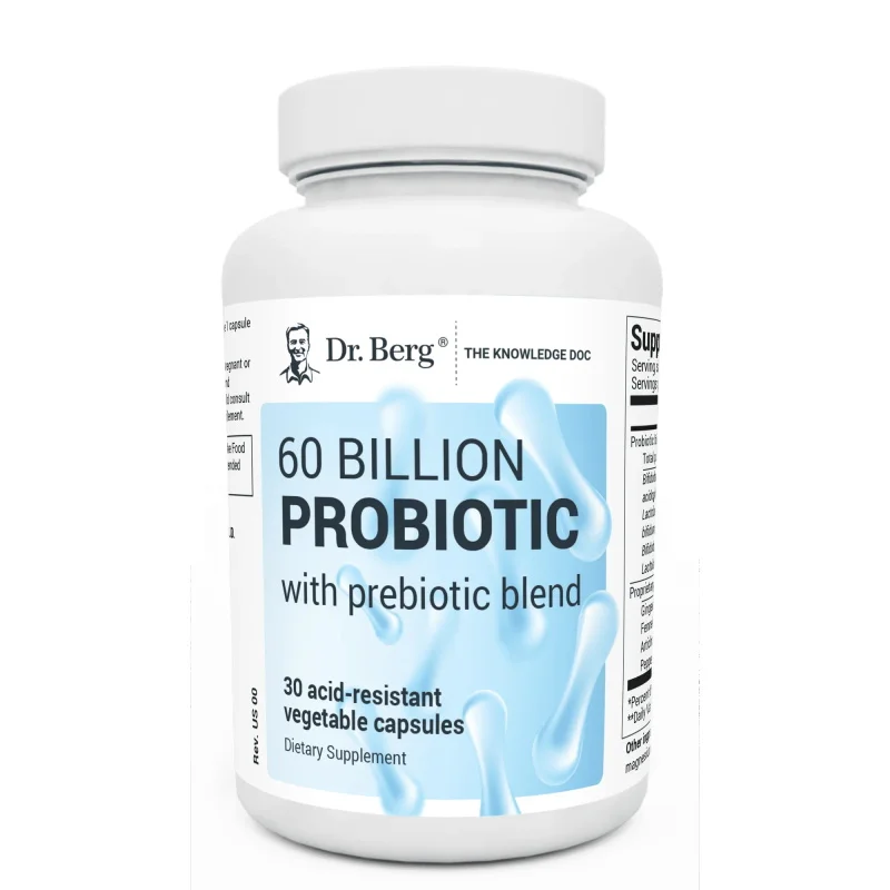 Probiotic 60 Billion - Dr. Berg 60 Milyar 10'lu Prebiyotik
