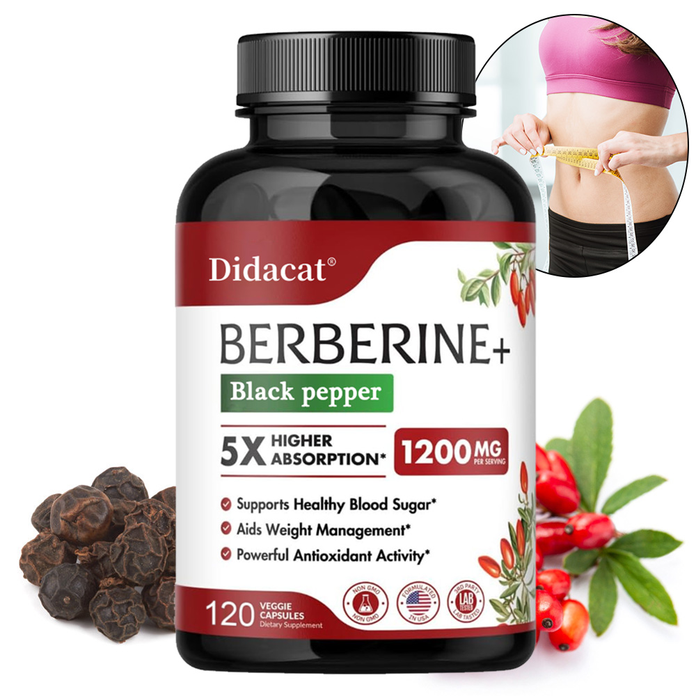 Apple Cider Vinegar Pill - 1200 MG Premium Berberin Takviye Kapsülleri